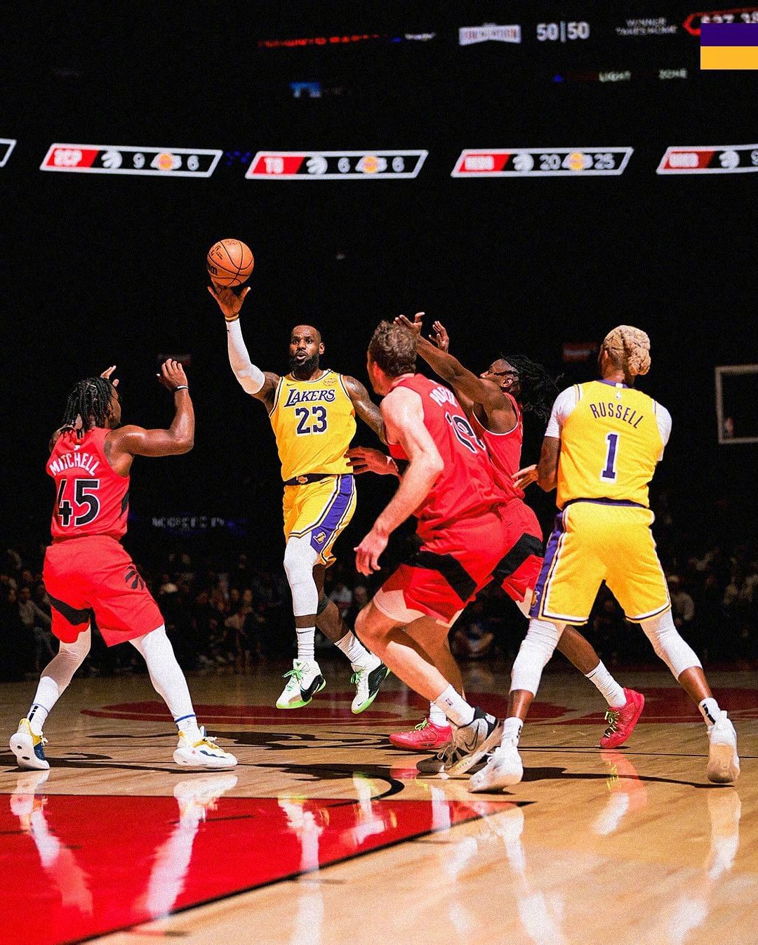 猛龙主场战胜湖人，西亚卡姆表现出色